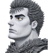 guts from berserk portrait sticker