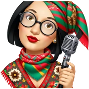 Colorful Singer sticker