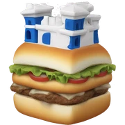 white castle slider sticker