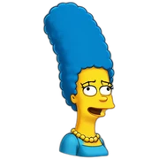 Marge Simpson sticker