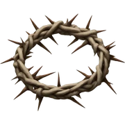 Crown of thorns sticker