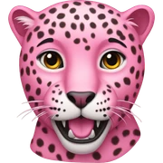 pink jaguar  sticker