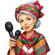 Colorful Singer sticker