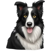 Border collie sticker