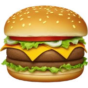 burger sticker