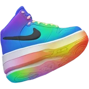 Rainbow Nike sticker