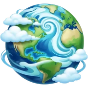 planet earth sticker