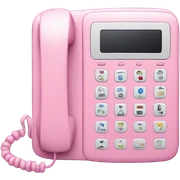 Pink phone sticker
