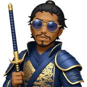 Samurai Strategist sticker