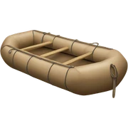 Dark Beige raft sticker