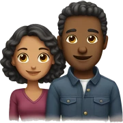 Couple sticker