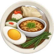 Korean food sticker
