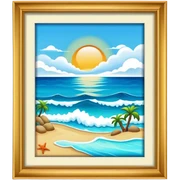 Sea/Playa sticker