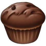 chocolate muffin sticker