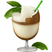 Coconut cocktail  sticker