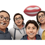 boys enjoying outdoors together sticker