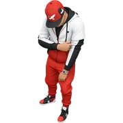 stylish boy in baseball cap sticker