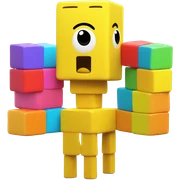 Numberblocks 7 sticker