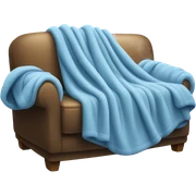 blue cozy sticker