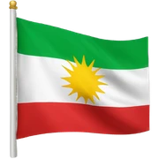 Kurdistan flag sticker