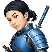 Samurai Defender sticker