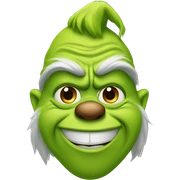 Grinch sticker