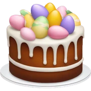 Easter cake sticker