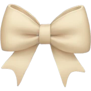 a bow sticker