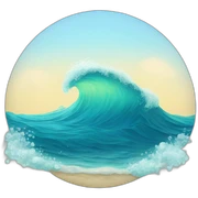Ocean sticker