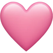 pink heart sticker
