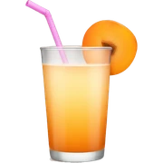 apricot drink sticker