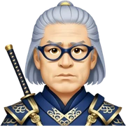 Samurai Strategist sticker