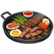 korean bbq sticker