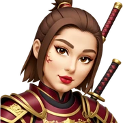 Samurai Leader sticker