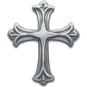 Silver Cross sticker
