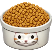 2d cat food sticker