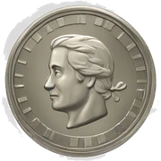 Coin sticker