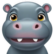 Fritz hippo sticker
