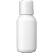 white skincare bottle sticker