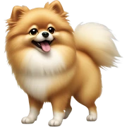 Dancing Pomeranian sticker