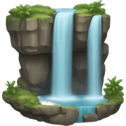 waterfall sticker