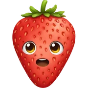 Strawberry  sticker