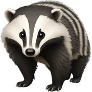 Badger sticker