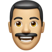 Freddie Mercury sticker