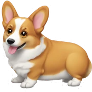 Corgi sticker