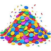 confeti sticker