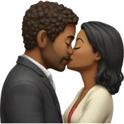 Kiss with wife sticker