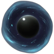 black hole sticker