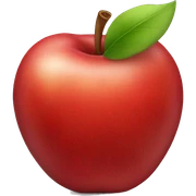 Red Apple  sticker