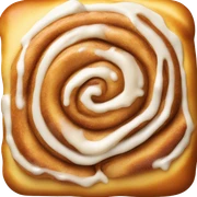Cinnamon bun sticker